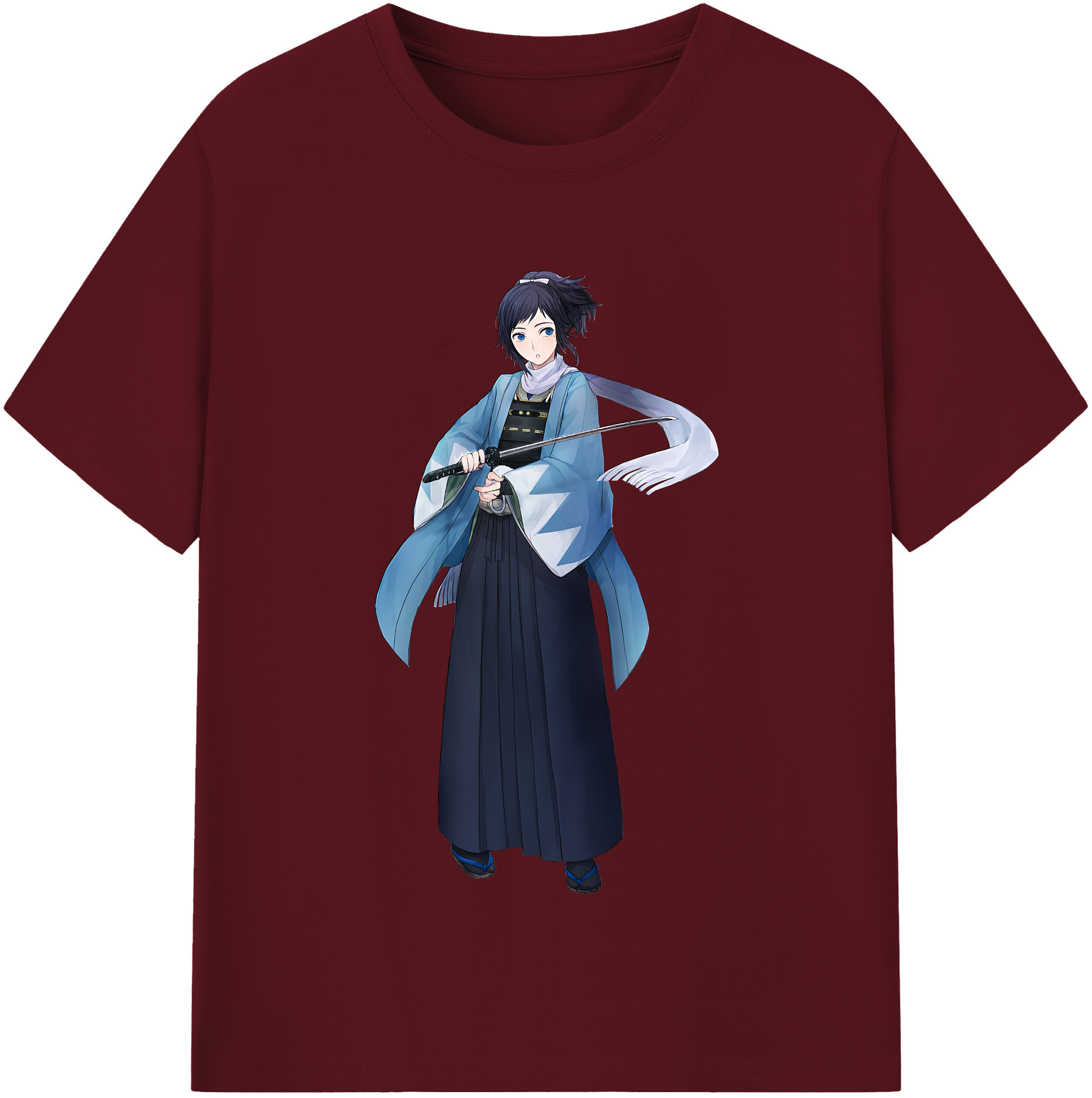 （画像用） 刀剣乱舞 Touken Ranbu 綿100％半袖Tシャツ（フロントプリント）